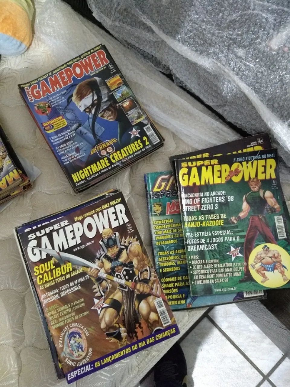 Revista de Games e quadrinhos