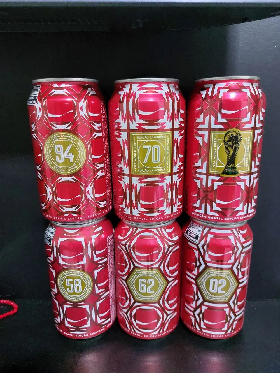 Latas Coca-Cola copa 26 !! ABERTAS... - Foto 4