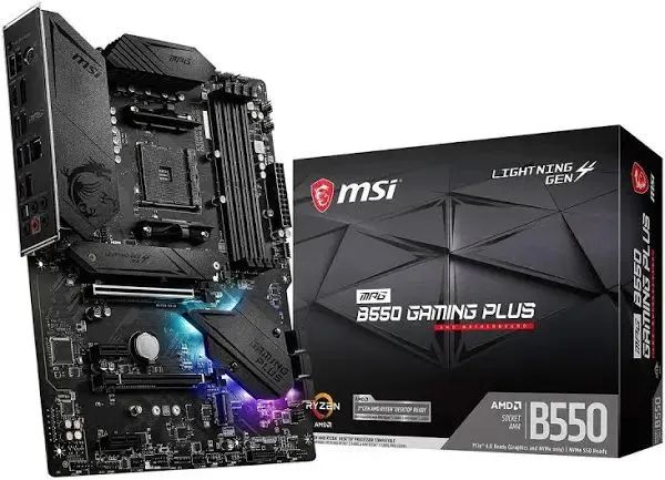 Placa mãe B550 Gaming Plus Nova - Foto 2