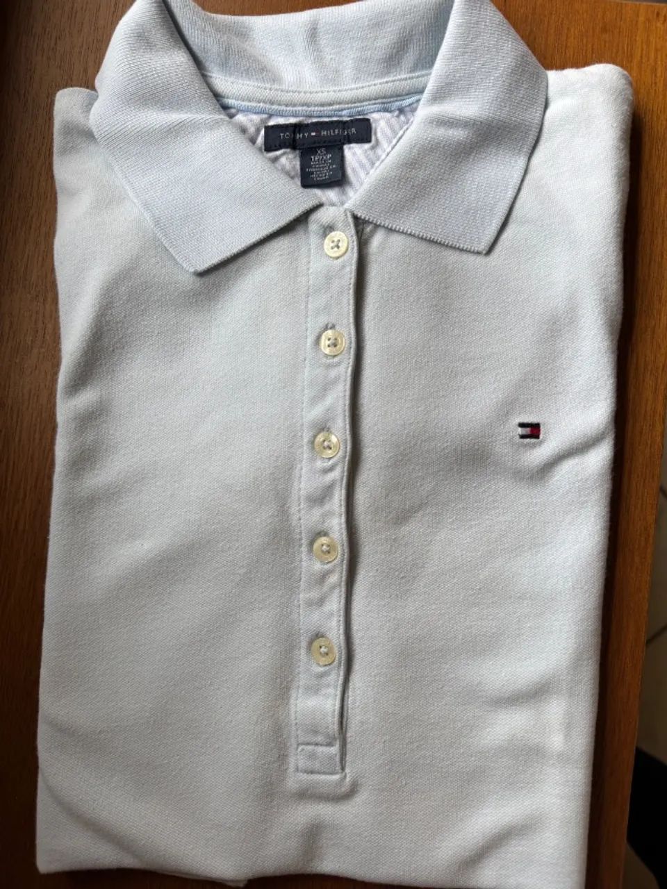 Polo Feminina Tommy Hilfiger Slim Piquet - PP - Foto 5