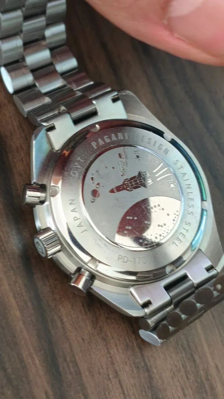 Relógio Pagani Design Speedmaster Snoopy  - Foto 5