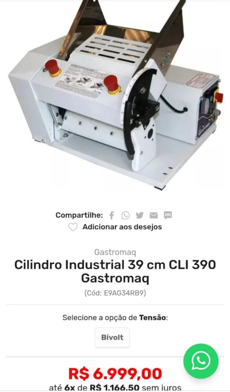 Cilindro de mesa industrial  - Foto 2