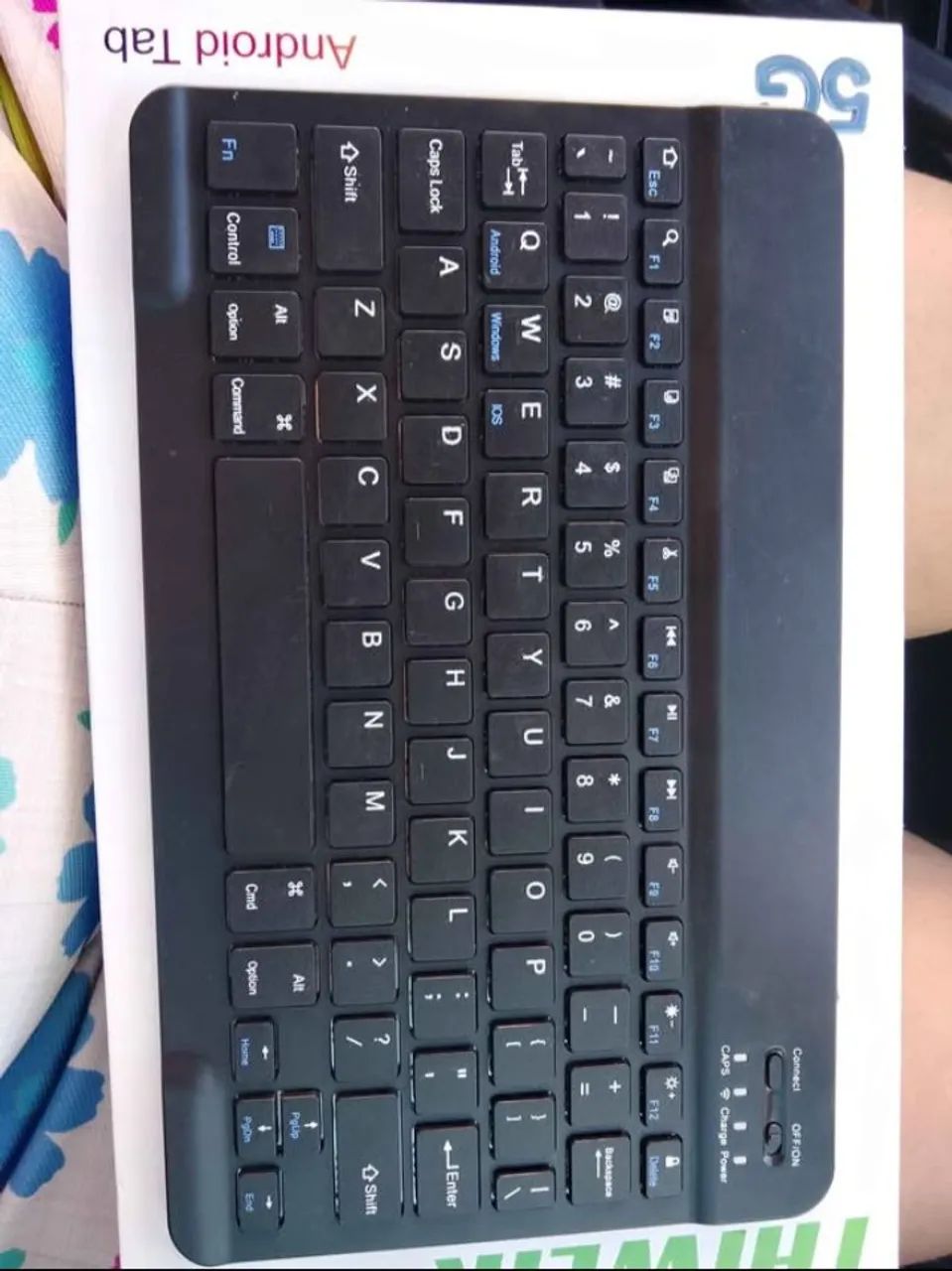 TECLADO BLUETOOTH CARREGAVEL ANAPOLIS - Foto 2