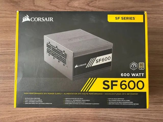 Fonte Corsair SFX 600W SF600 Full Modular 80 Plus Gold - Foto 2