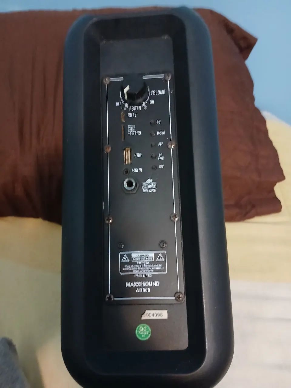 Caixa de som maxxisound recarregavel - Foto 2
