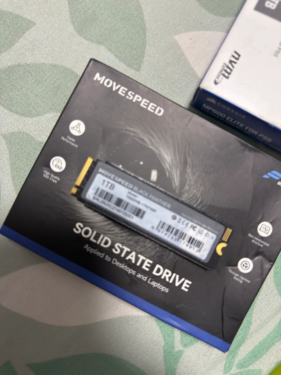 Ssd para m2 1tb velocidade perfeita para o ps5 