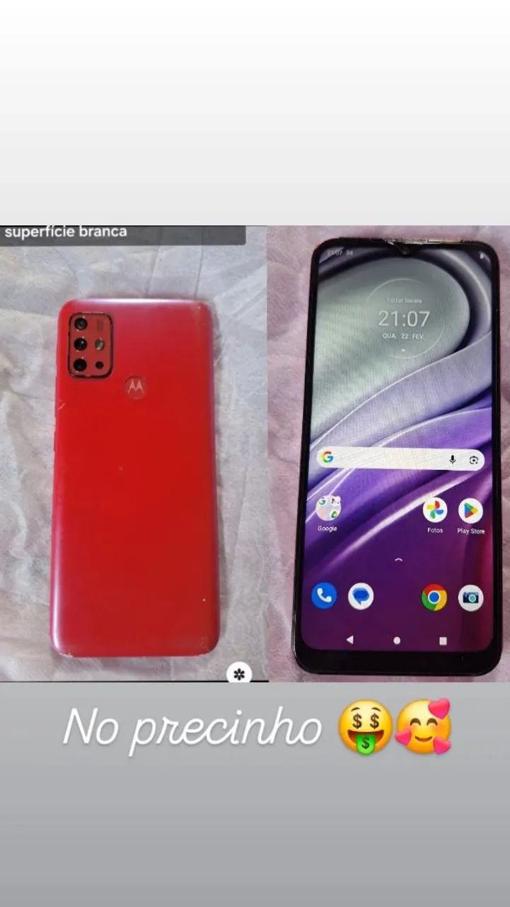 Celular Motorola G20