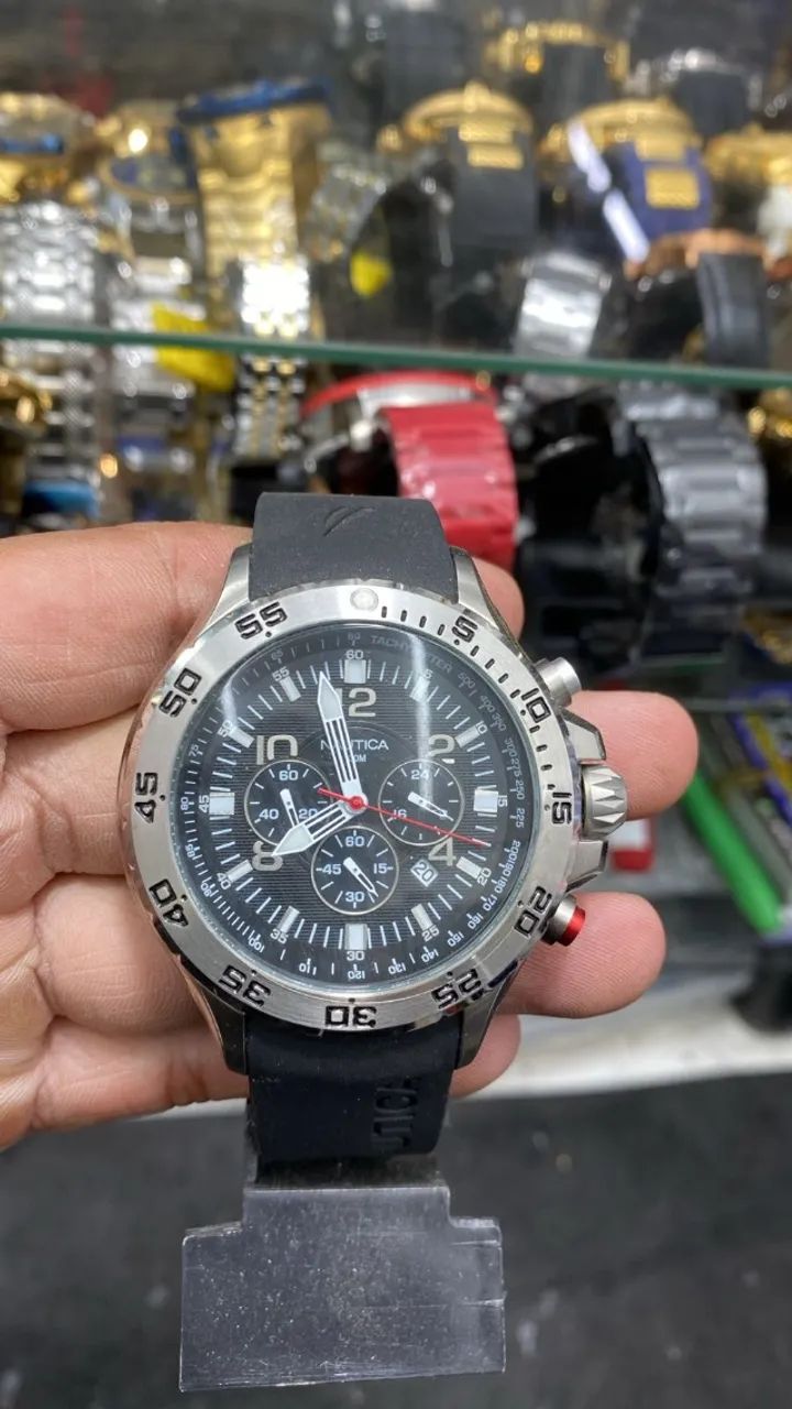 Relógio NAUTICA ORIGINAL MODELO N14536G - ENTREGAMOS  - Foto 5
