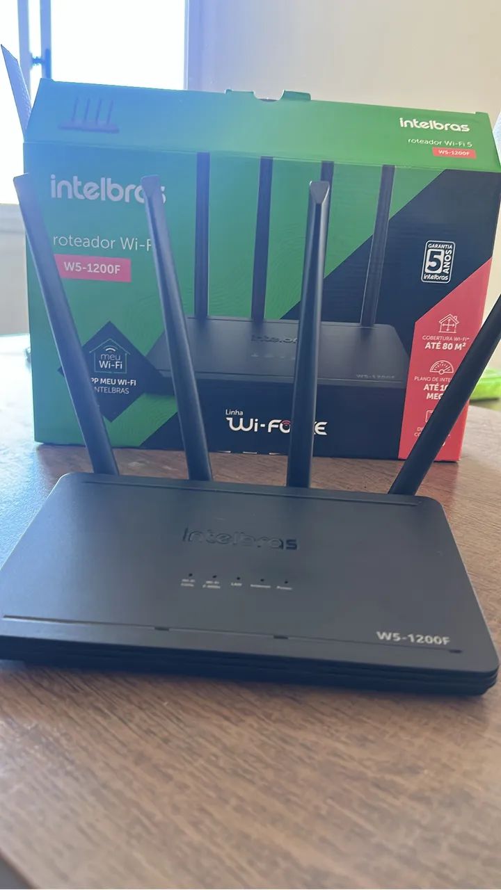 Roteador intelbras W5 1200F - Foto 3