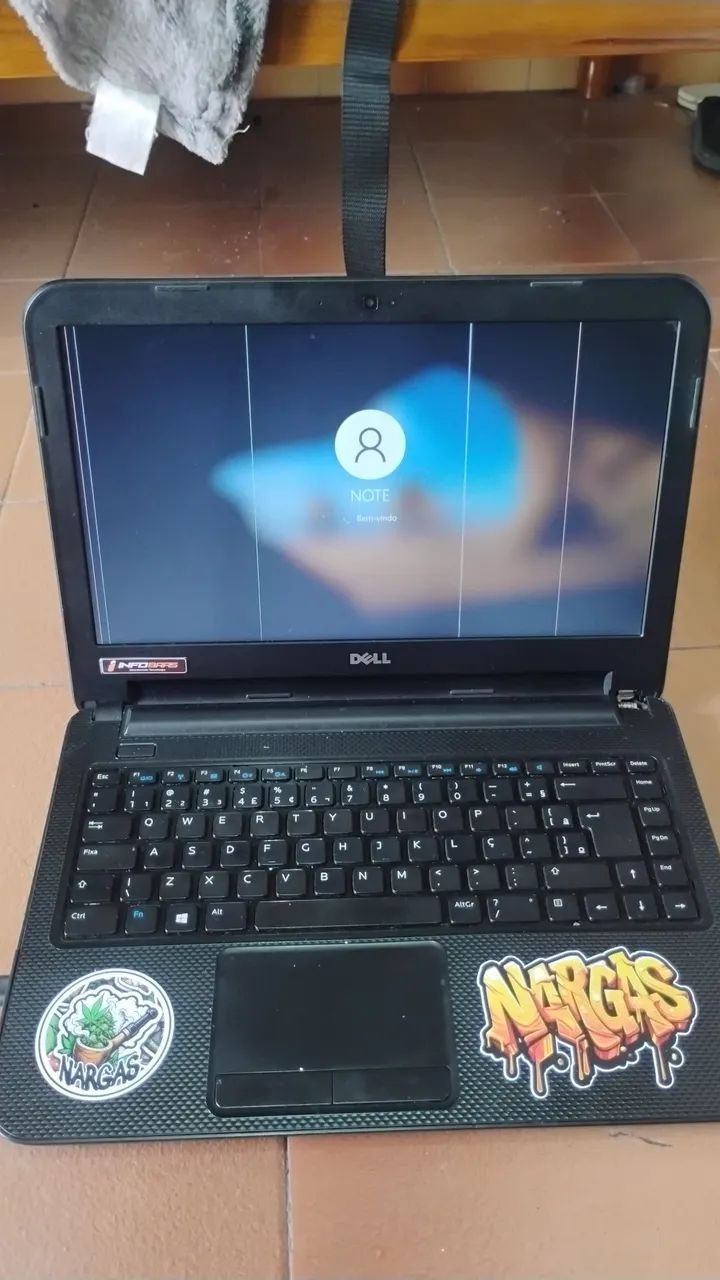 Notebook Dell i3 3ª 8gb ram 120 ssd