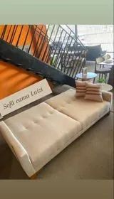 Sofá Cama Livi- L. (2,09m Linho) - Dividimos Em Até 10x Sem Juros - Foto 4