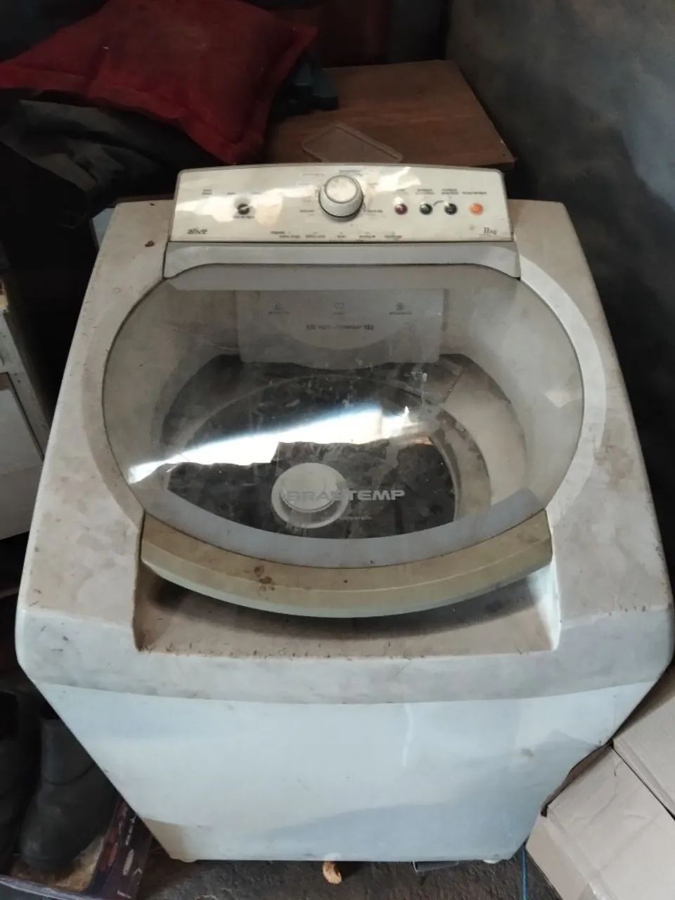 Geladeira e máquina lavar