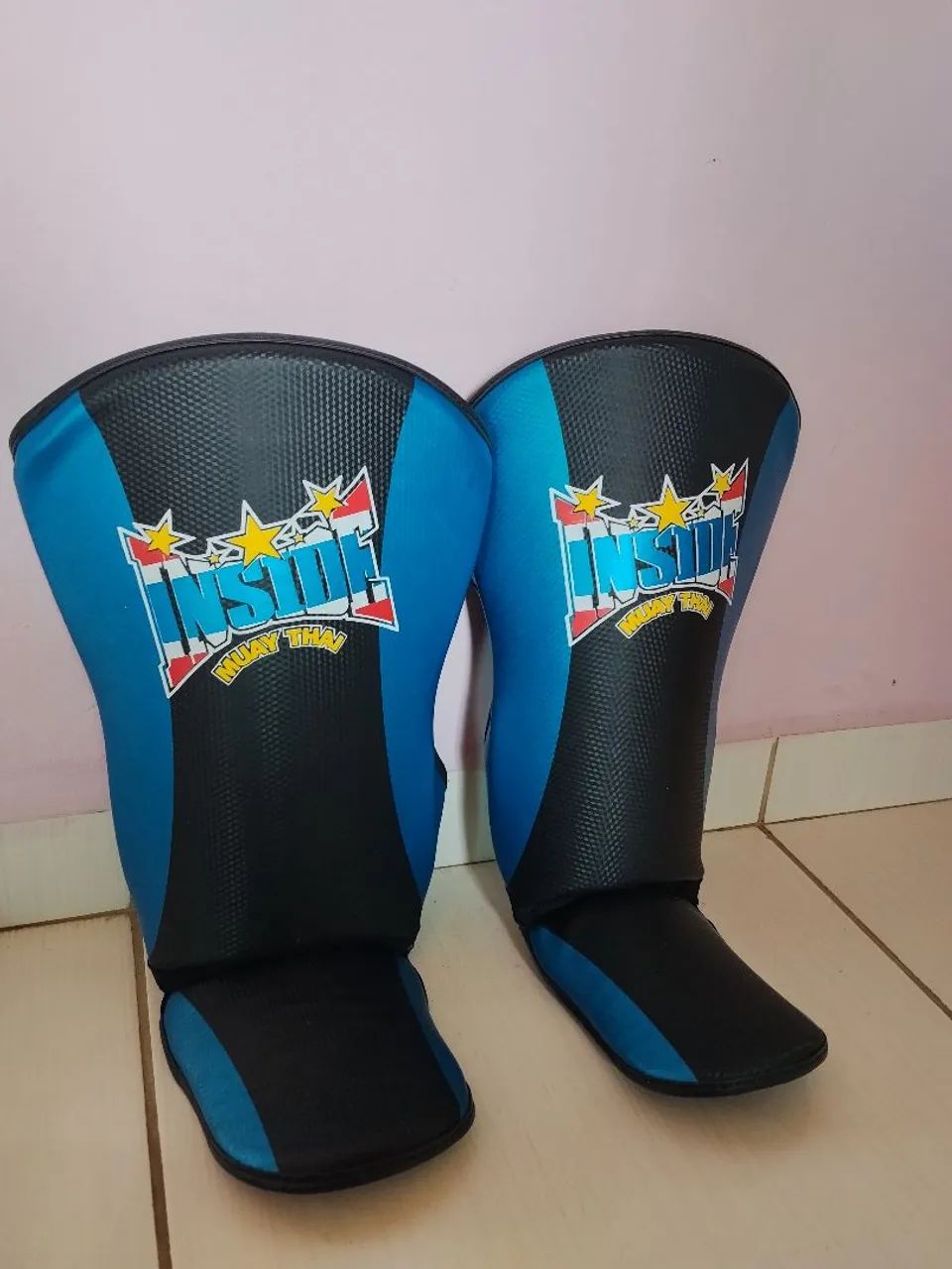 Kit de Luva e Caneleira de Muay Thai  - Foto 3