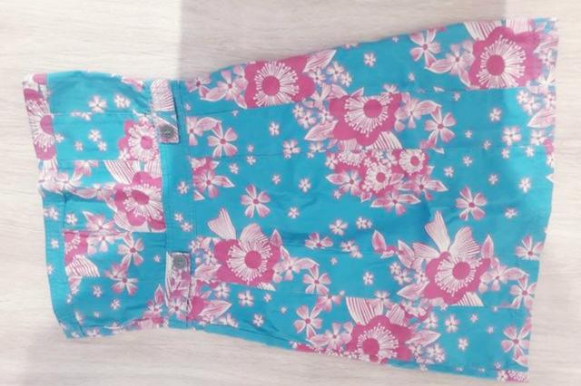 Vestido jeans tomara que caia