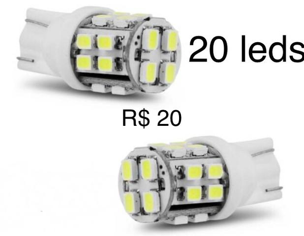 Pingo meia luz em led *preço do par *aceito cartão - Foto 5