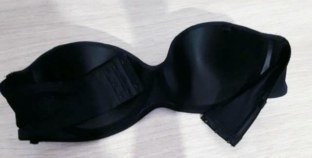 Par de sutiãs tomara que caia Preto e Branco - Foto 6