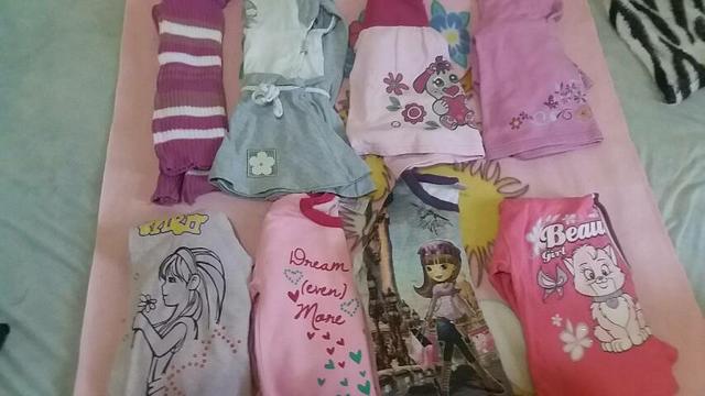 Lote de roupas de Menina