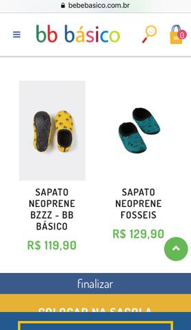 Sapato neoprene fósseis - Foto 4