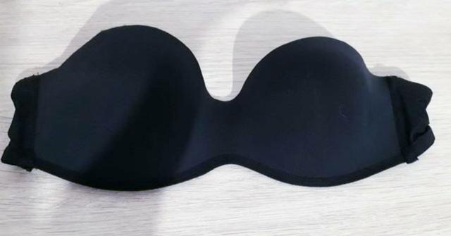 Par de sutiãs tomara que caia Preto e Branco - Foto 5