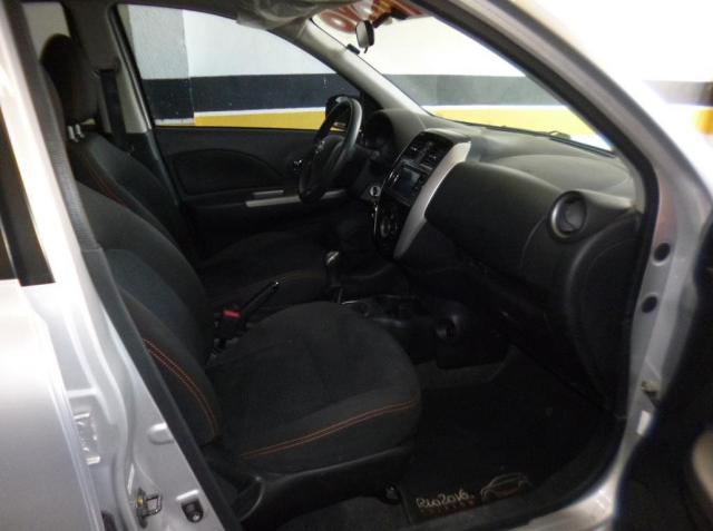 Nissan march rio 1.6 16v flex 16v 2016/2016 prata - Foto 3