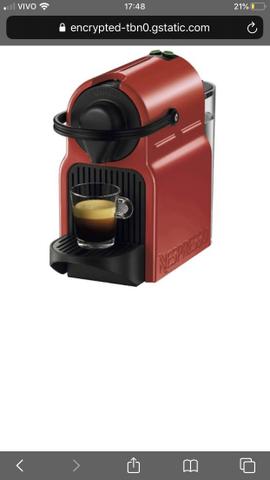 Vendo cafeteira nespresso inissia!