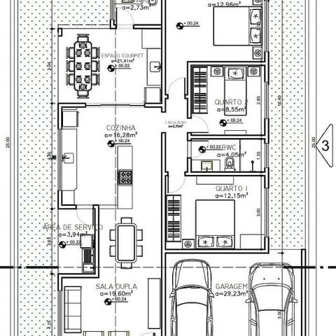 Casa no Condomínio Central Park II com 3 quartos, lote com 300m², sombra - Foto 3