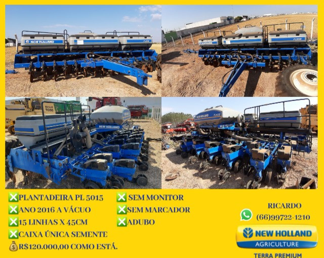 Plantadeira | New Holland | 15 linhas