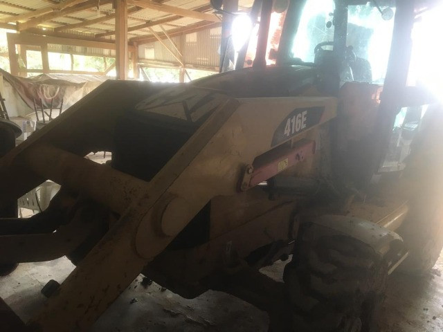 Retro escavadeira Caterpillar