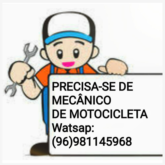 Precisa -se de mecânico de motocicletas 