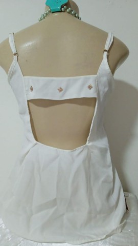 Look blusa + colar - Foto 2