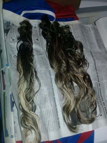 Cabelo natural super saudável com luzes - Foto 2