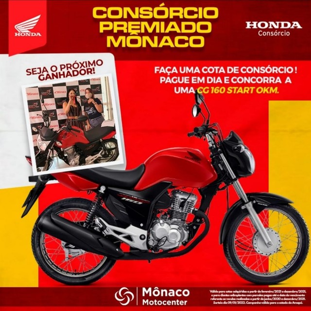 CONSÓRCIO HONDA 2021