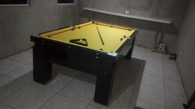 Mesa Gaveta Compensado Tecido Vermelho Mod. 495KY4AA - Foto 3