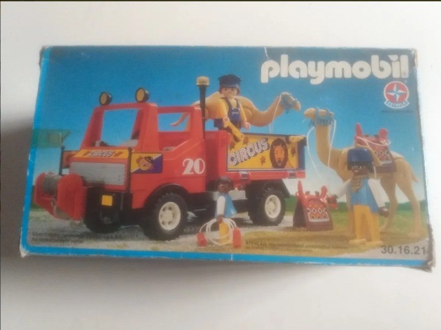 Playmobil - Caminhão de camelos coleção circo da estrela.