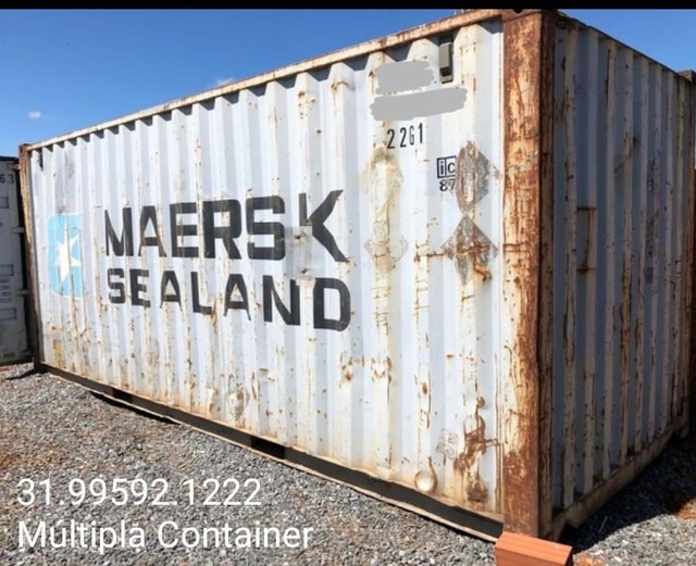 Container marítimo pronta entrega em Belo Horizonte. 20 pés. Zap * - Foto 2