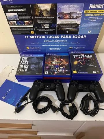 Vendo meu PS4 na garantia ainda. 