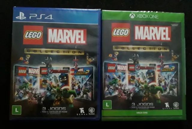 Lego Marvel Collection 3 Jogos - PS4 - Game Games - Loja de Games Online