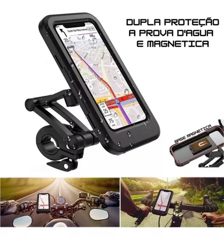 Suporte Guidão Universal Bike Motos Gps Celular Trilha