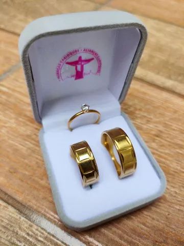 PAR DE ALIANÇAS CASAMENTO 