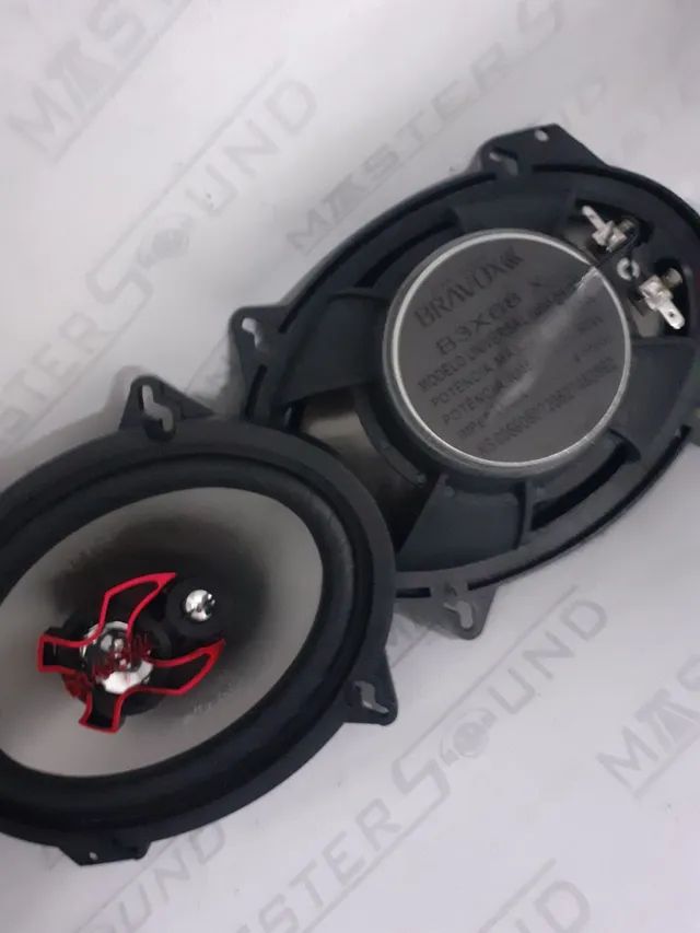 Alto falante. Bravox. Triaxial. 6X8". Garantia. Novo. Instalado.  - Foto 4