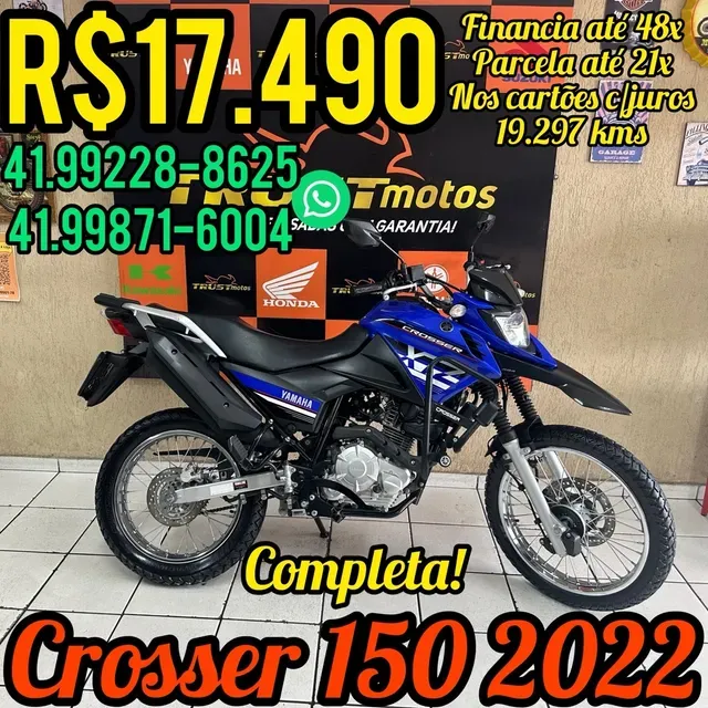 Crosser Z ABS 2023 em até 48x - Rede Yamaha RJ