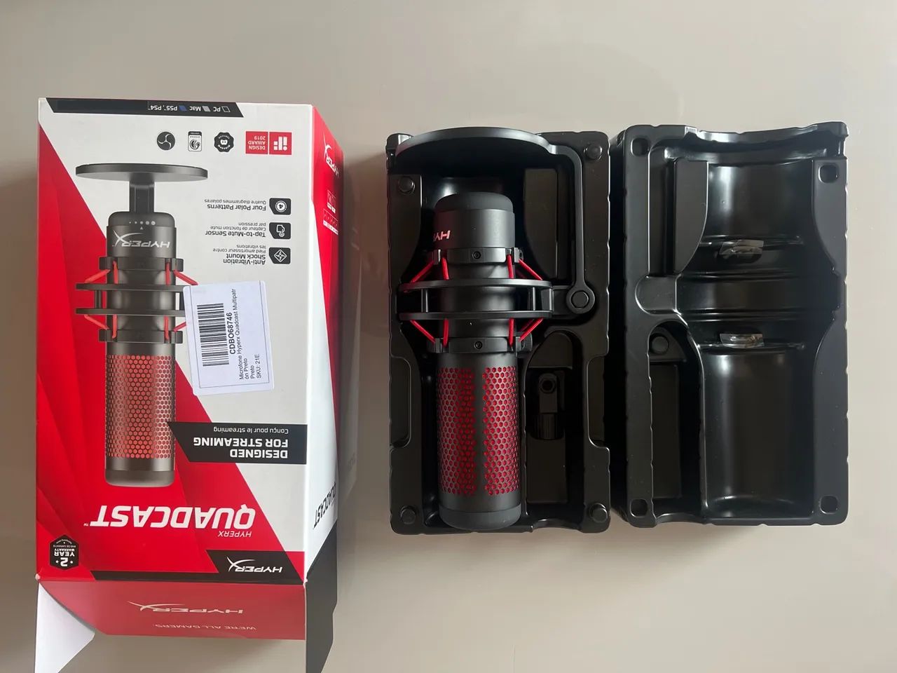 Microfone Gamer HyperX - Novo - Foto 5