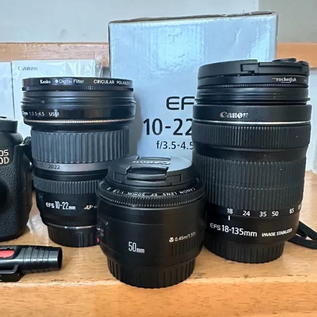 IMPERDIVEL Canon EOS 70D + Lentes - Foto 3