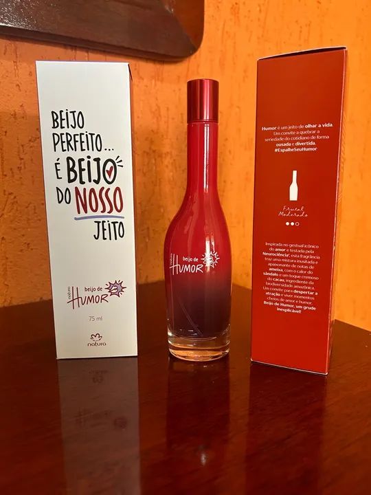 Perfume Beijo de Humor Natura - 75ml
