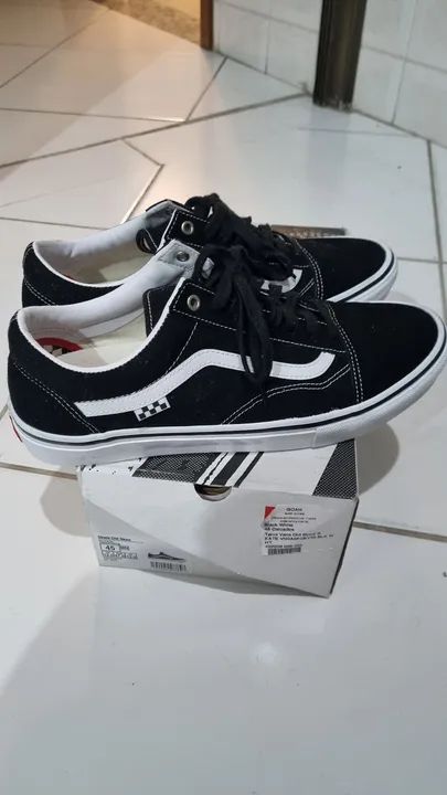Tenis Vans original (novo) mod skate old skoo - tam 45