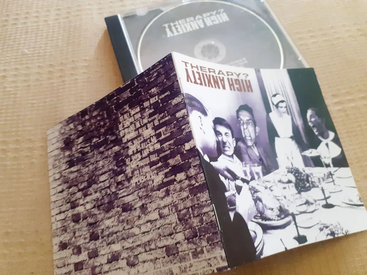 THERAPY HIGH ANXIETY CD ORIGINAL ÓTIMO ESTADO - Foto 5