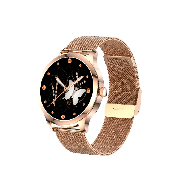 SmartWatch Level LVW-30, Tela TFT de 1.32", compatível com iOS e Android Gold