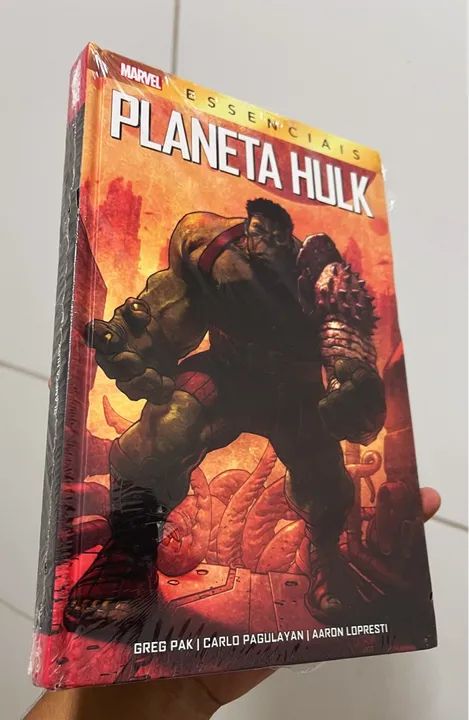 Planeta Hulk Marvel essenciais lacrado