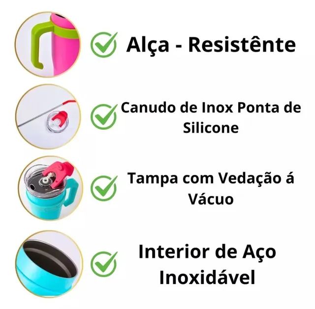 Copo Termico 1200 ml  *Novo* - Foto 3