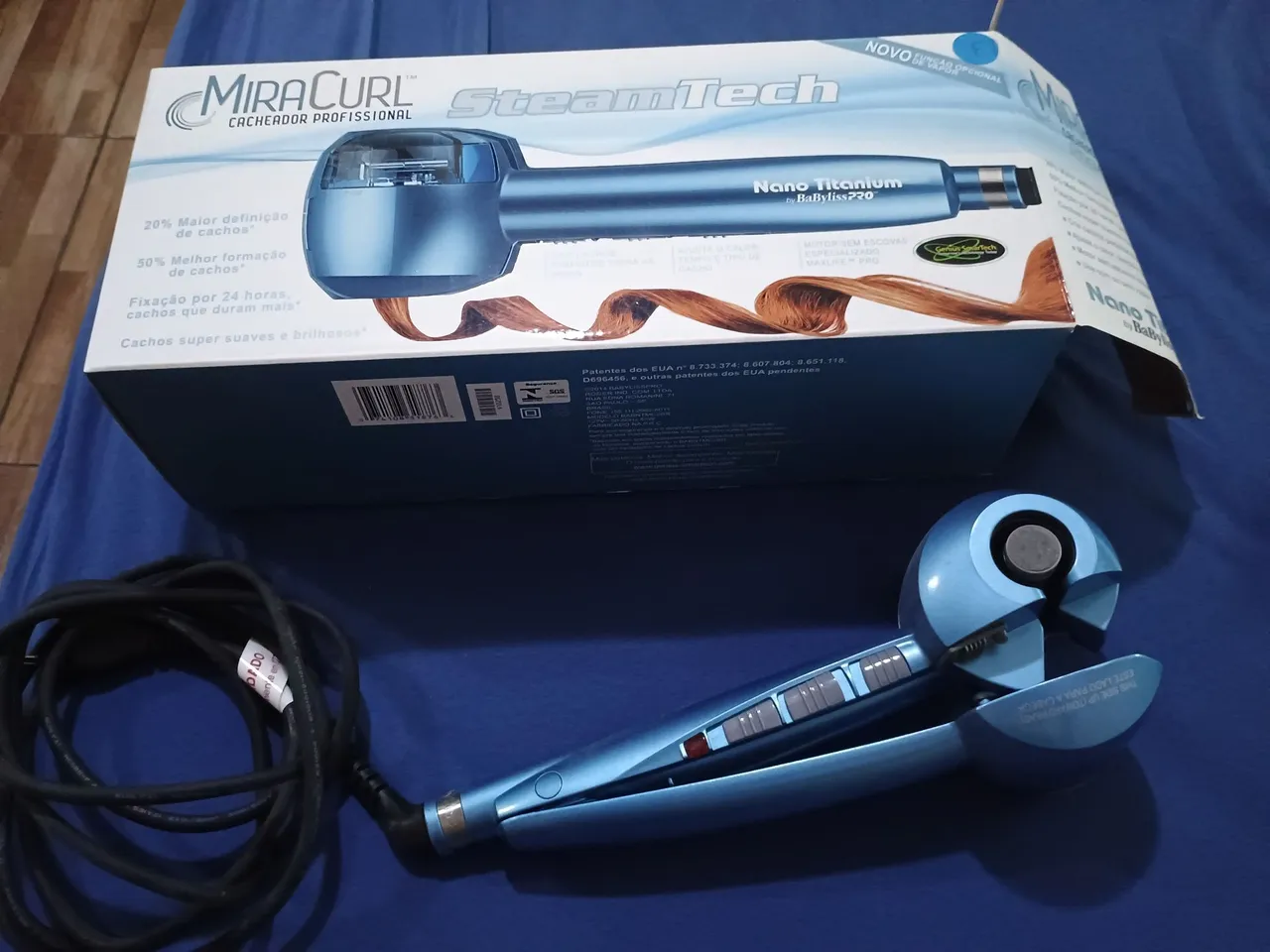 Miracurl SteamTech Nano Titanium by BaByliss Pro - Cachos Perfeitos!
